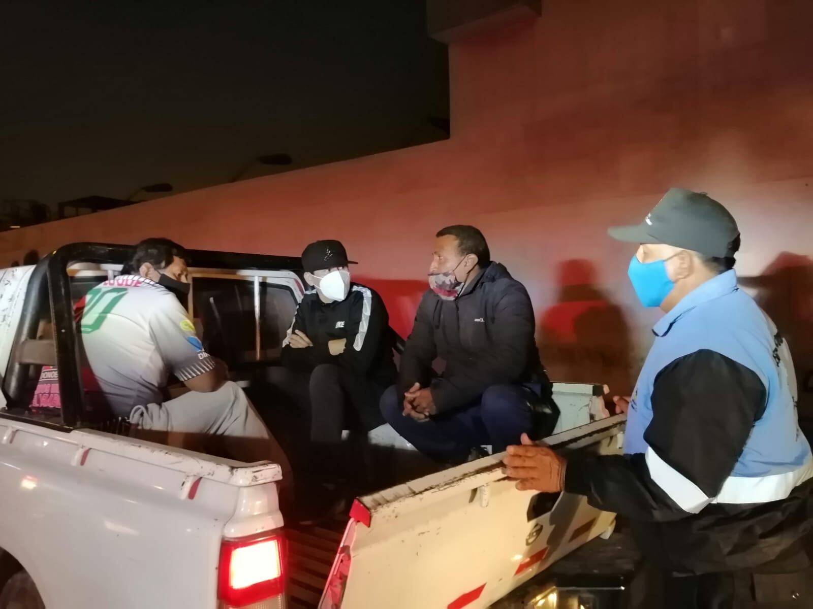 Quienes infringían el horario de inmovilización también fueron intervenidos.