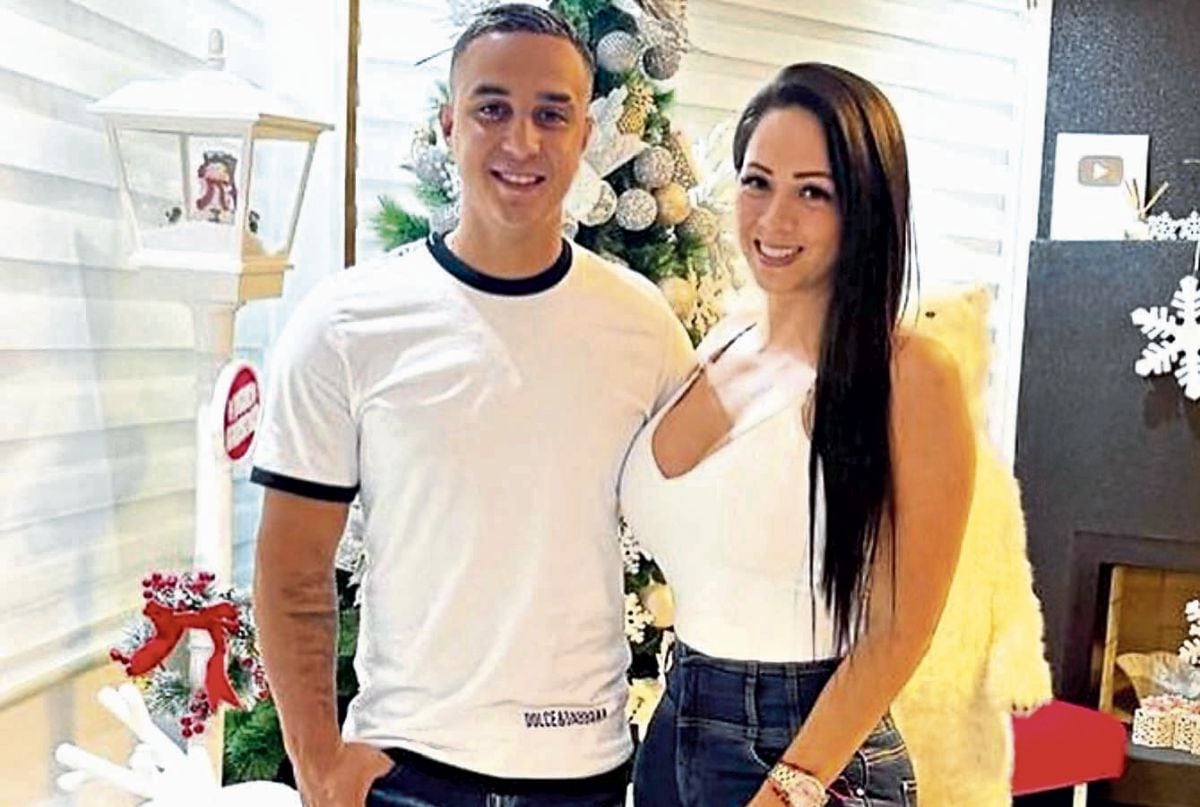 Melissa Klug y Jesús Barco