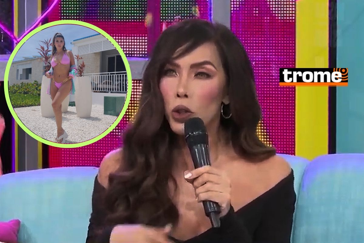 Nicole Akari descarta tomar un café con Yahaira Plasencia. (Foto: Trome)