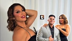 Karla Tarazona rompe su silencio tras foto sugerente enviada a Christian: “Me encantaría verla”