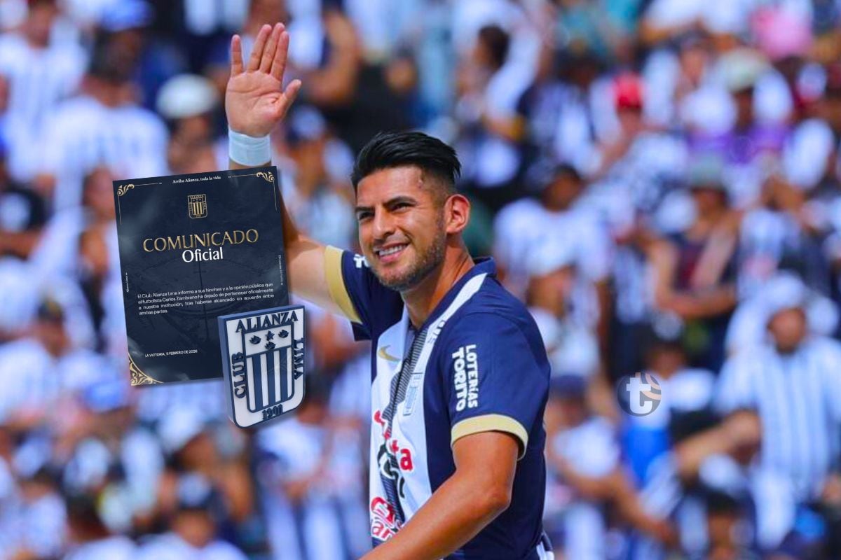 Carlos Zambrano se desligó de Alianza Lima (Foto: GEC)