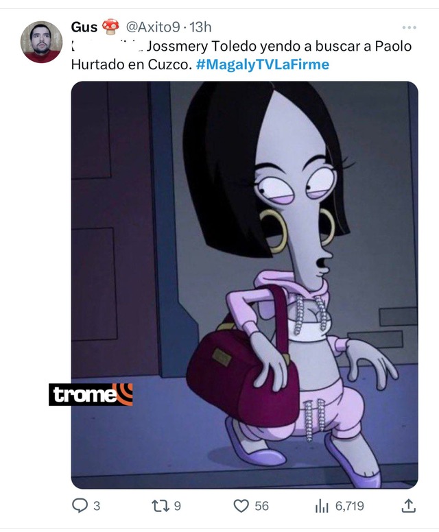 Paolo Hurtando en entrevista con Magaly Medina sobre Jossmery Toledo