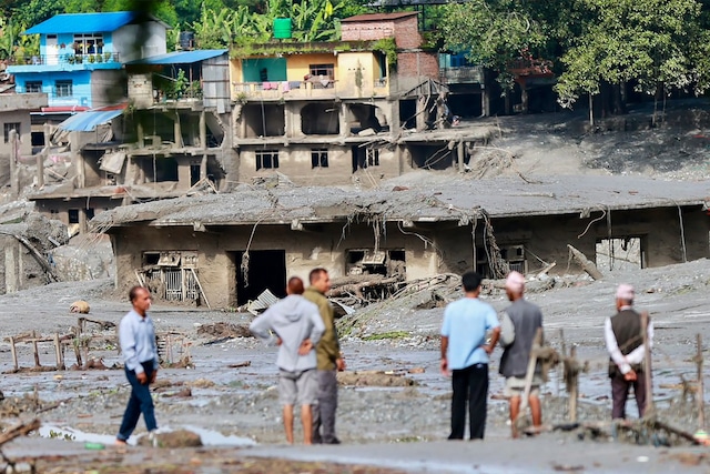 Tragedia en Nepal. Foto: Prabin RANABHAT / AFP
