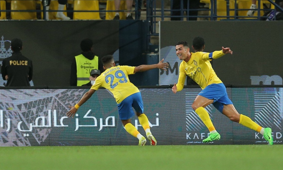 Cristiano Ronaldo marcó hat trick en victoria de Al Nassr. (Foto: Al Nassr)