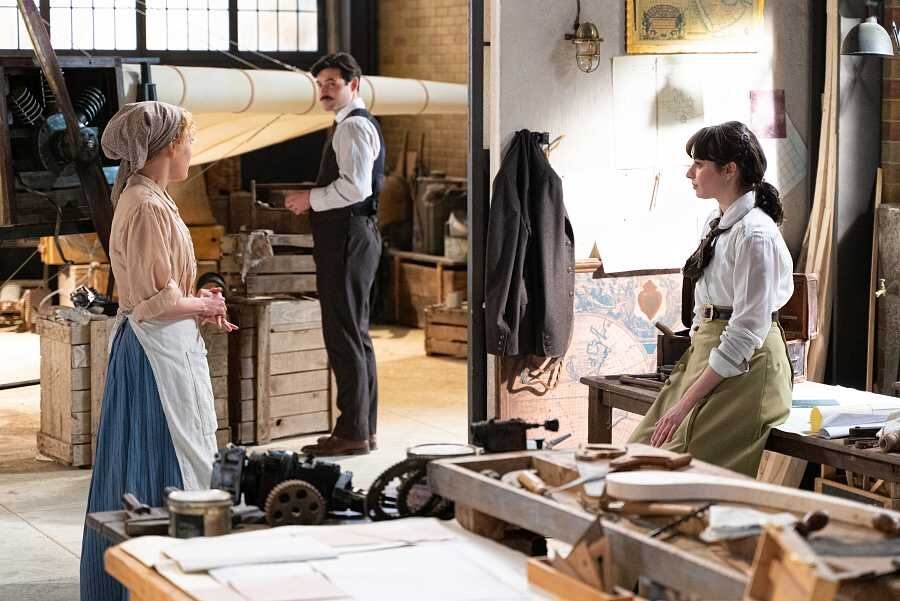 María Fernández destrozada por la muerte de Salvador en "La Promesa" (Foto: RTVE)