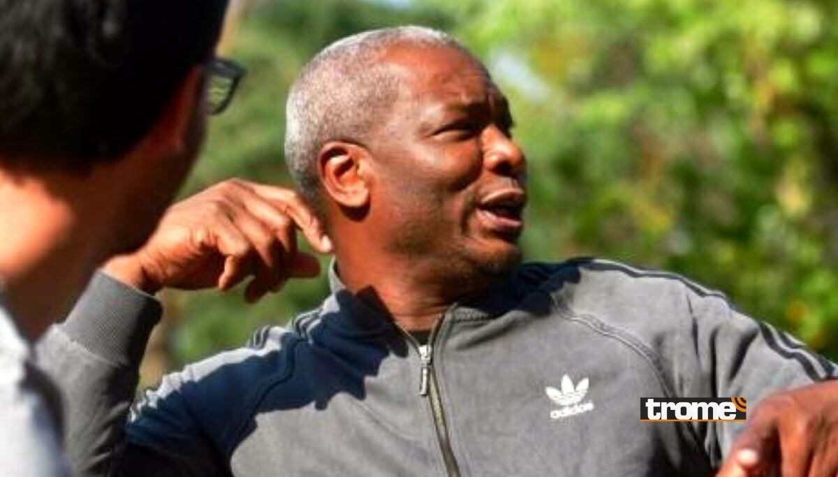 Chengue Morales con 47 años está alejado del fútbol y dedicado a su familia (Foto: Fernando Ponzetto)