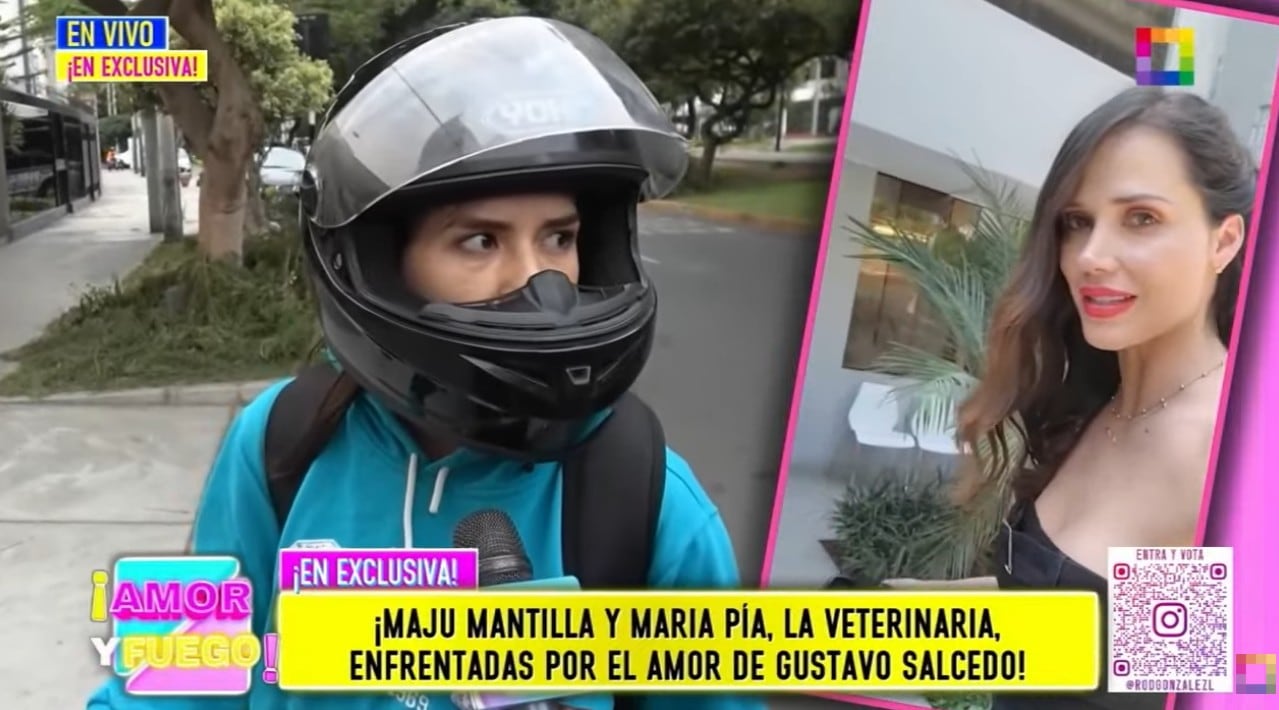 Maería Pía Vallejos habló sobre su relación con Gustavo Salcedo.