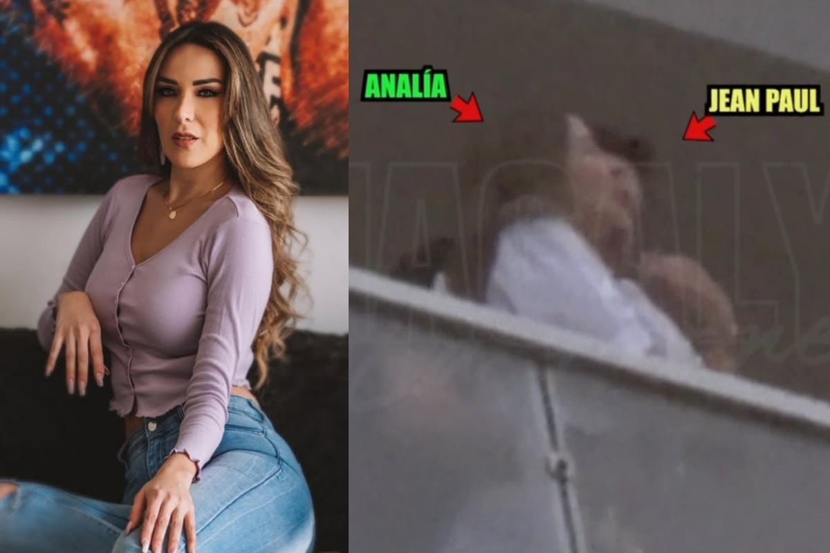 Silvia Cornejo se pronuncia tras imágenes de su esposo con Analía Jiménez. (Foto: Composición)