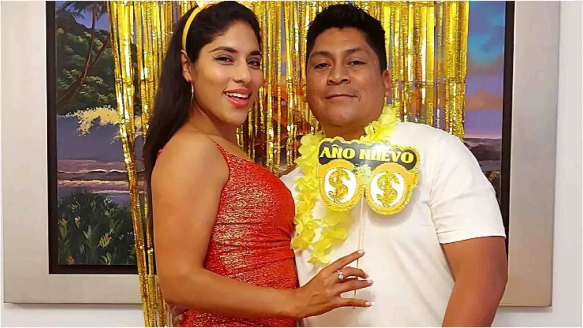 Marilyn Martínez y Alexander Pinedo.