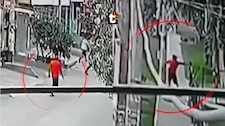 ¡Sicario ataca a quemarropa en Los Olivos! Disparó ráfaga de balas contra grupo cerca a losa deportiva