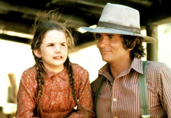 Melissa Gilbert y Michael Landon, actores de "Little House on the Prairie" (Foto: NBC)