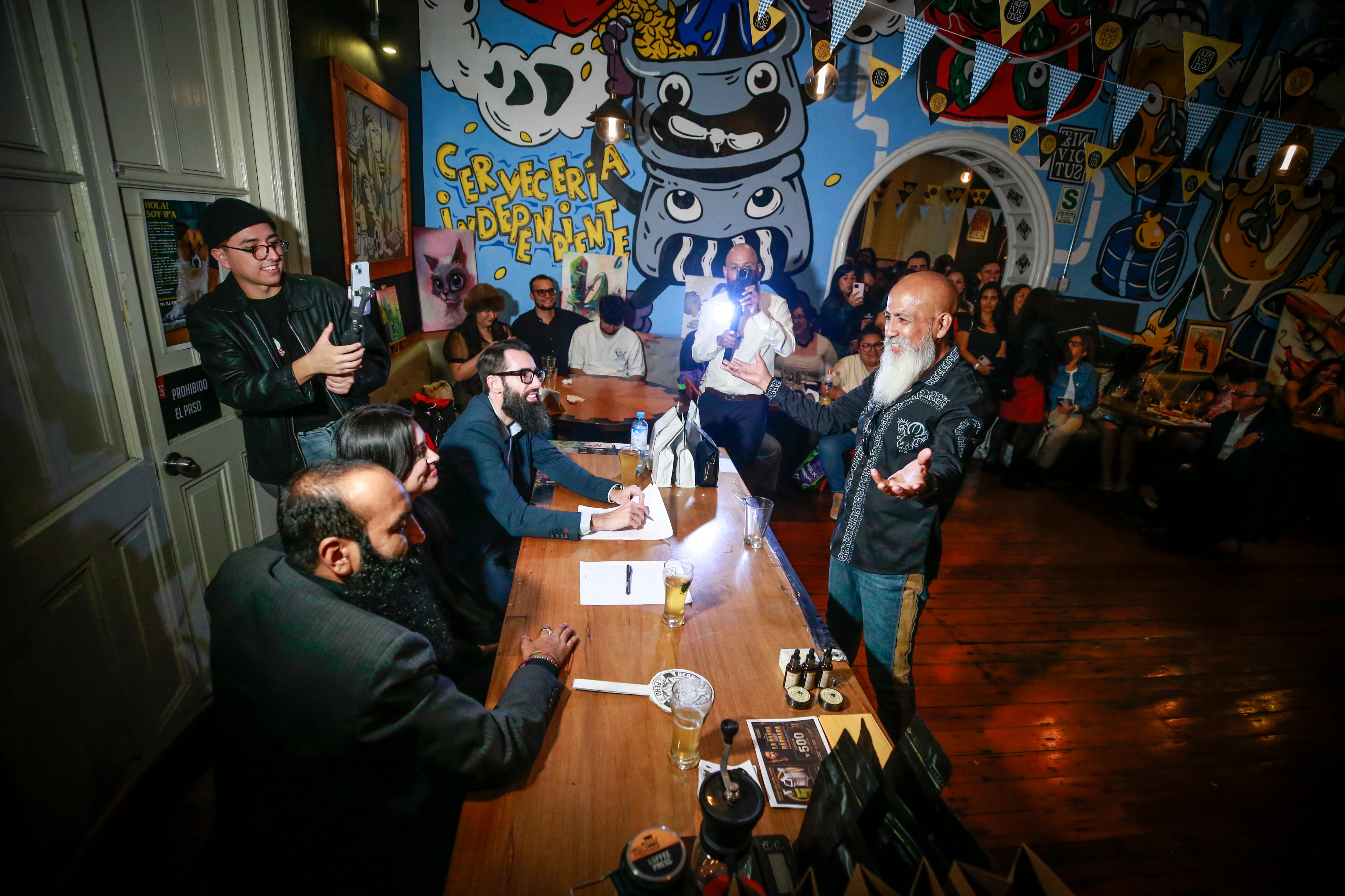 'Maestro Roshi' del Rímac. Foto: César Bueno