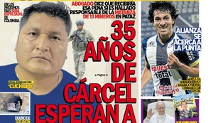 35 AÑOS DE CÁRCEL ESPERAN A ‘CUCHILLO’