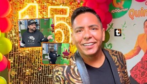 Cantante argentino ‘cuadra’ a Edwin Sierra y abandona furioso su programa radial: “Tus chistes son una m***”