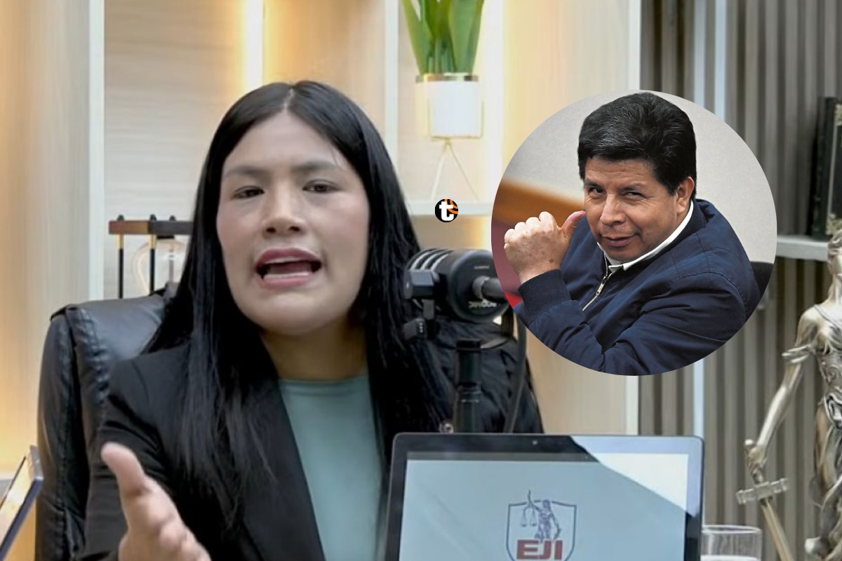 Catherin Palomino niega romance con Pedro Castillo y responde por los chats. Foto: Captura de Youtube/GEC