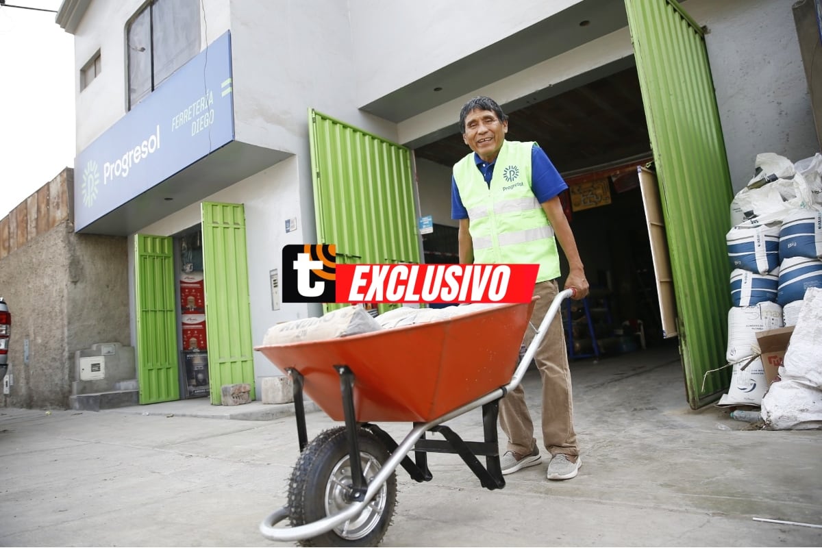 Don Dionisio pasó de vender en la calle a levantar su propia ferretería gracias a la demanda de sus vecinos. Foto: César Campos / Exclusivo Trome.