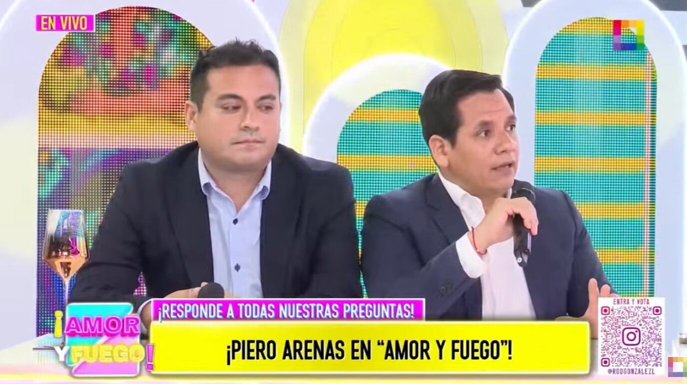 Defensa legal de Piero Arenas explican el caso en 'Amor y fuego'.