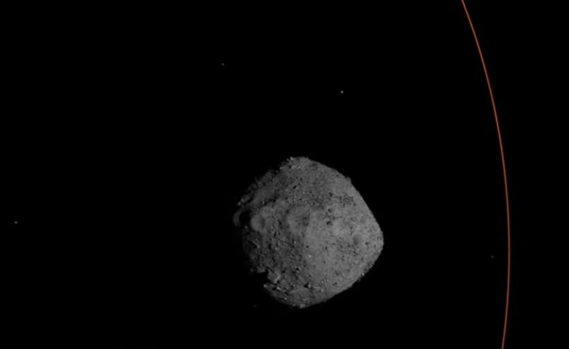 Asteroide puede ser del tamaño de entre uno y dos buses escolares. (Imagen FOX Weather)