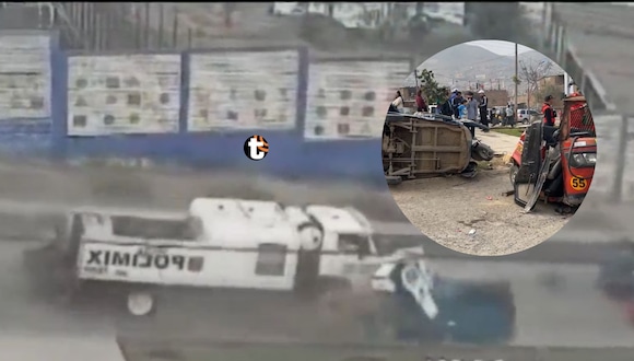 TROME | Un muerto y 18 heridos tras accidente protagonizado por camión sin frenos. Video: ATV