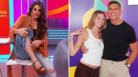 Rebeca Escribens revela divertida historia con hija de Meier: “Me metió una patada”