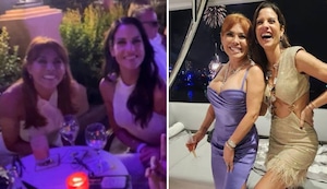 ¡Juntas una vez más! Magaly Medina y María Pía Copello se reencuentran en España