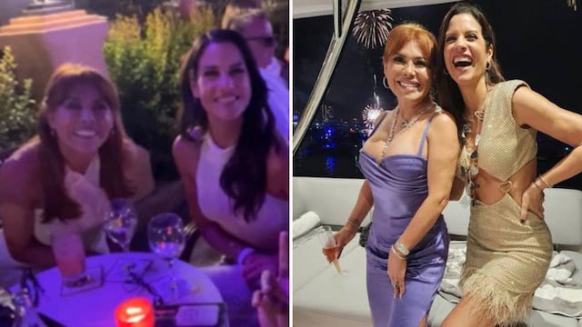 ¡Juntas una vez más! Magaly Medina y María Pía Copello se reencuentran en España