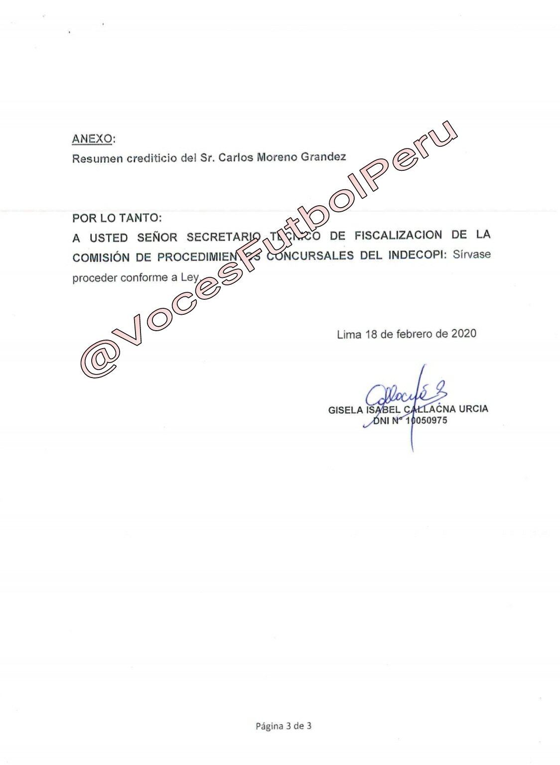 Denuncia ante Indecopi (3):