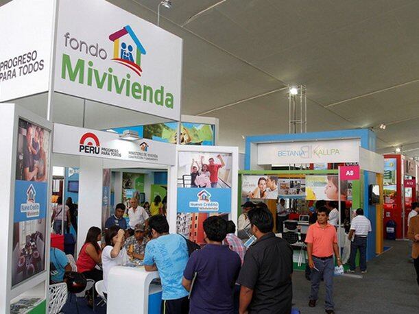 La Feria II Vitrina inmobiliaria de Trujillo oferta 9,000 viviendas. (Foto: Andina)