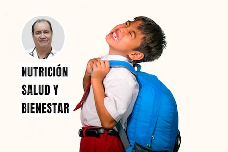 ¿Dolor de espalda? El peso de la mochila podría estar afectando la columna de tu hijo