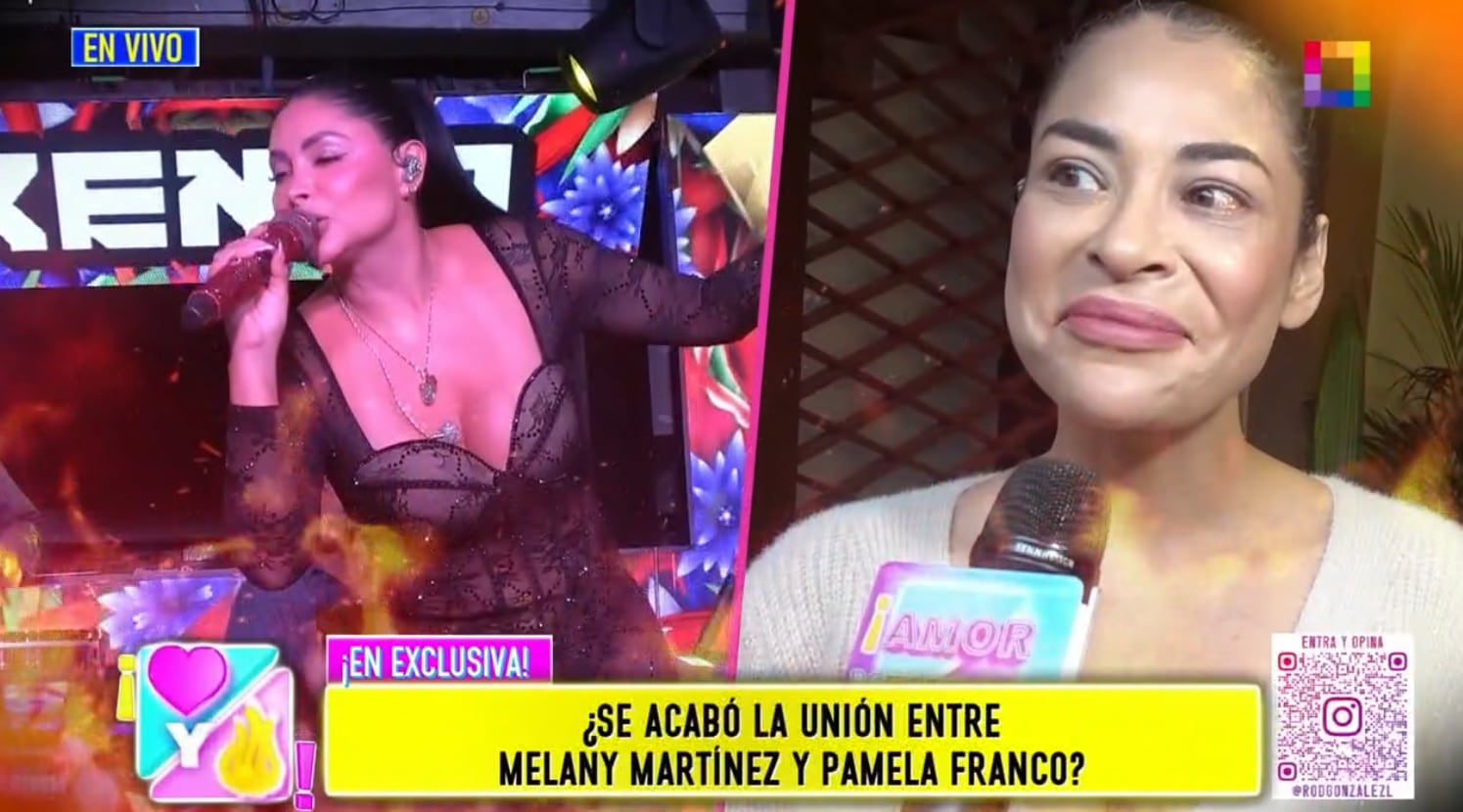 Melanie Martínez dice comprender por qué Pamela Franco ya no habla de Christian Domínguez, pero asegura que ella seguirá batallando con él.