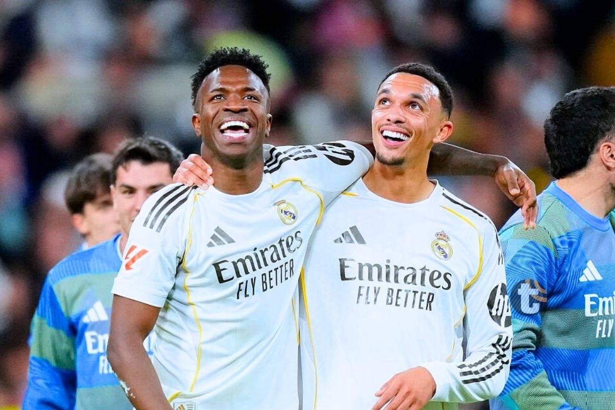 Vinícius junior anotó doblete ante Atlético Madrid, equipo al que nuc ale habñia anotado (Foto: Getty Images)