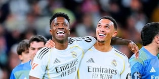 Vinícius junior anotó doblete ante Atlético Madrid, equipo al que nuc ale habñia anotado (Foto: Getty Images)