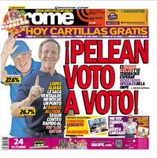 ¡PELEAN VOTO A VOTO!
