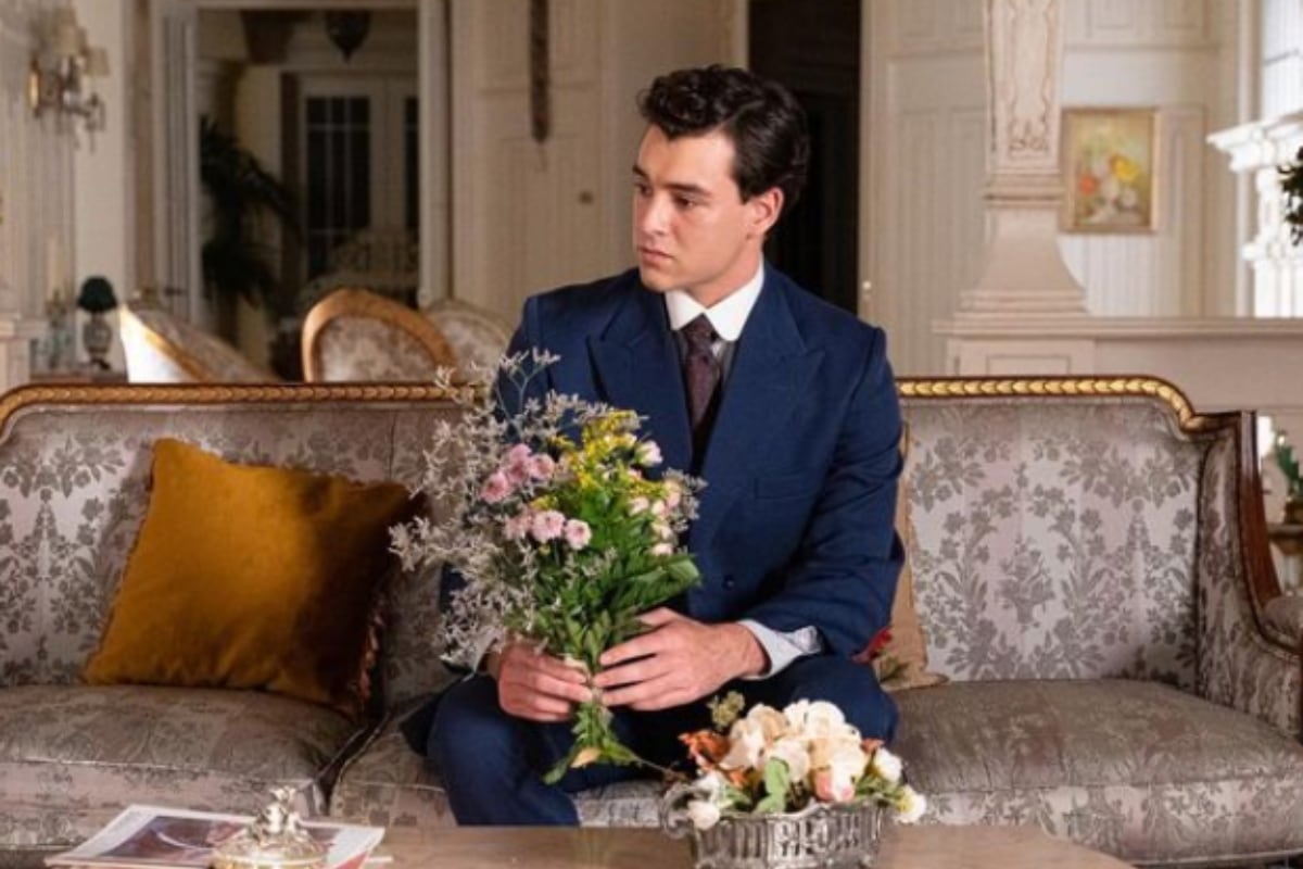 Curro en la serie "La promesa" (Foto: Xavi Lock / Instagram)