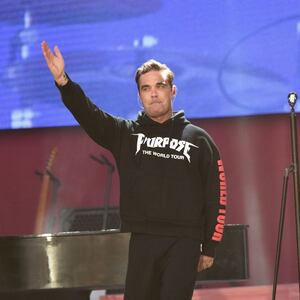 Robbie Williams en One Love Manchester (Foto: Reuters)