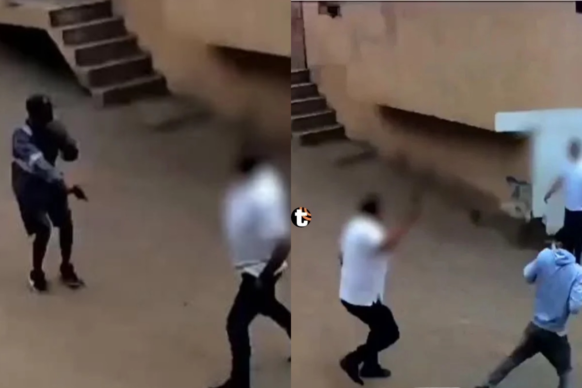 Vecinos se defienden con piedra durante asalto