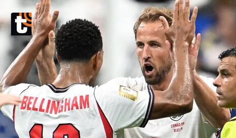 ¡Sufrió hasta el final! Inglaterra remonta y vence 2-1 a RD Congo y avanza a octavos del Mundial 2026