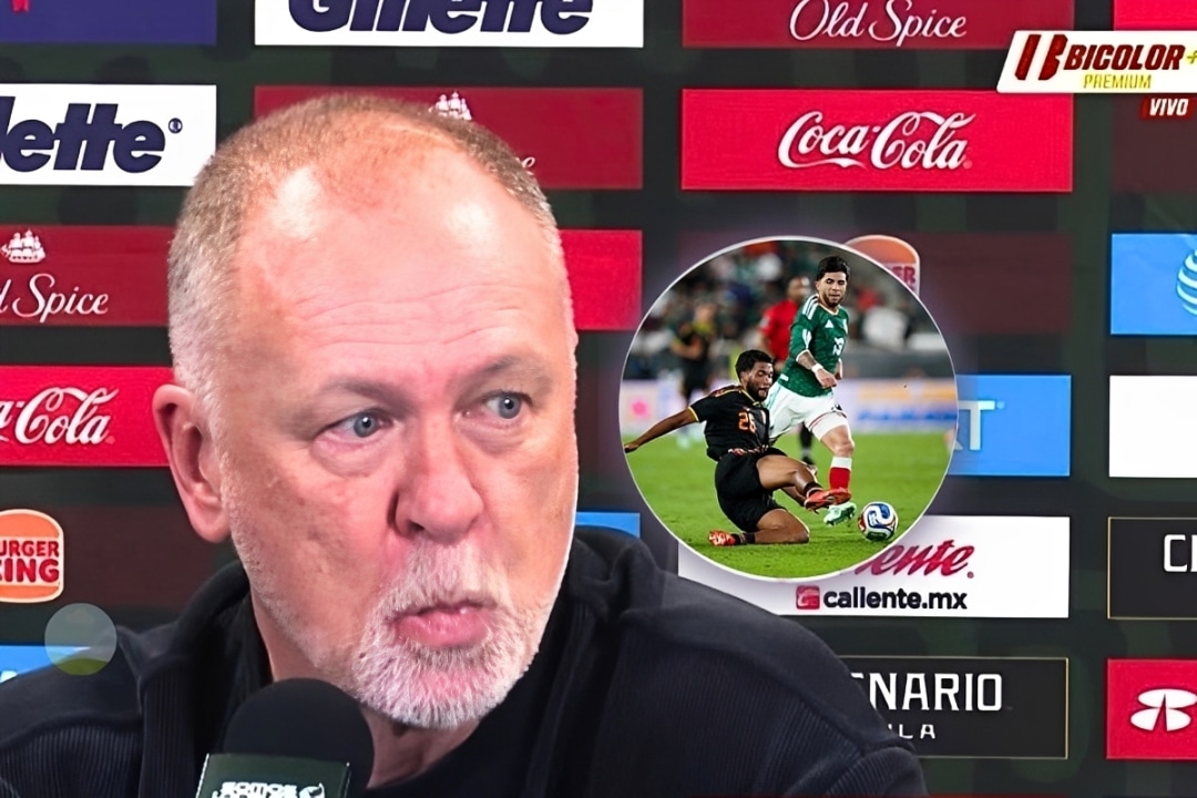 Mano Menezes habla con la prensa tras empate con México (Foto: @centraldeportiva)