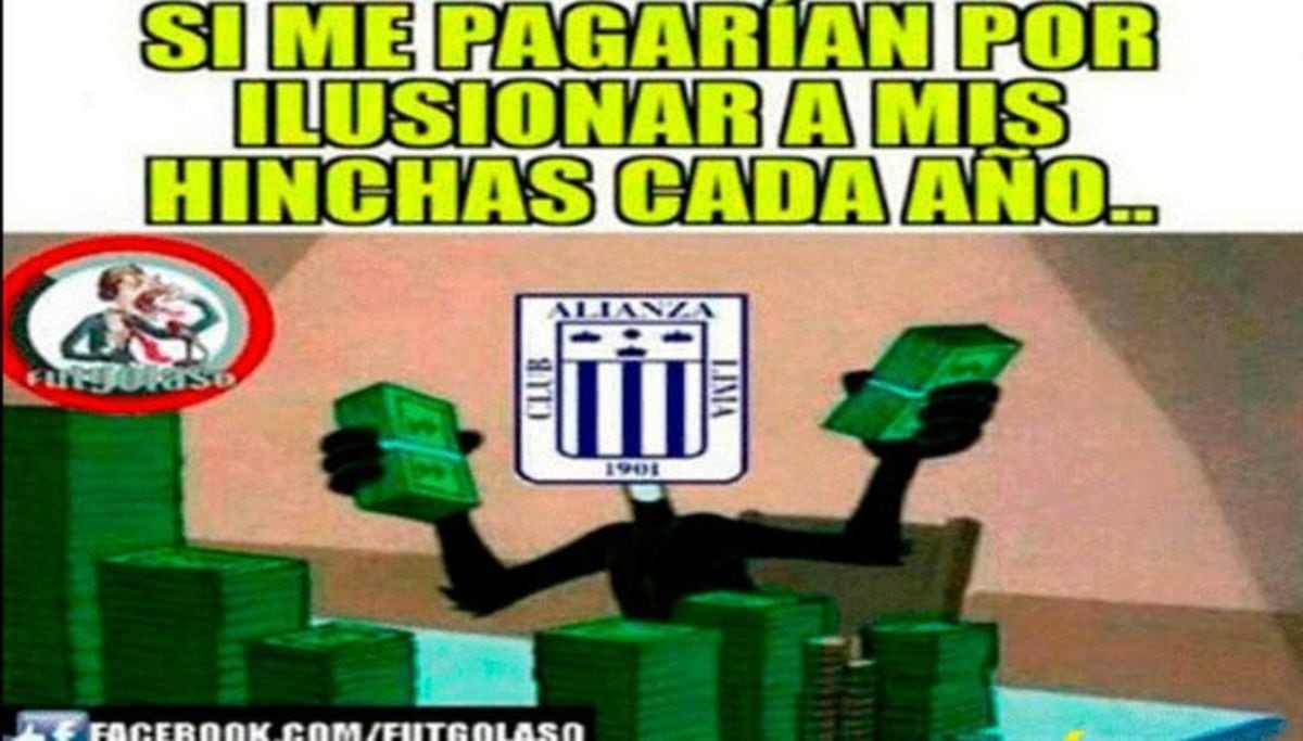 Alianza Lima fue eliminado de la Copa Libertadores y los memes no se hieron esperar (facebook)