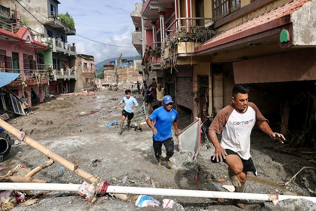 Tragedia en Nepal. Foto: Prabin RANABHAT / AFP