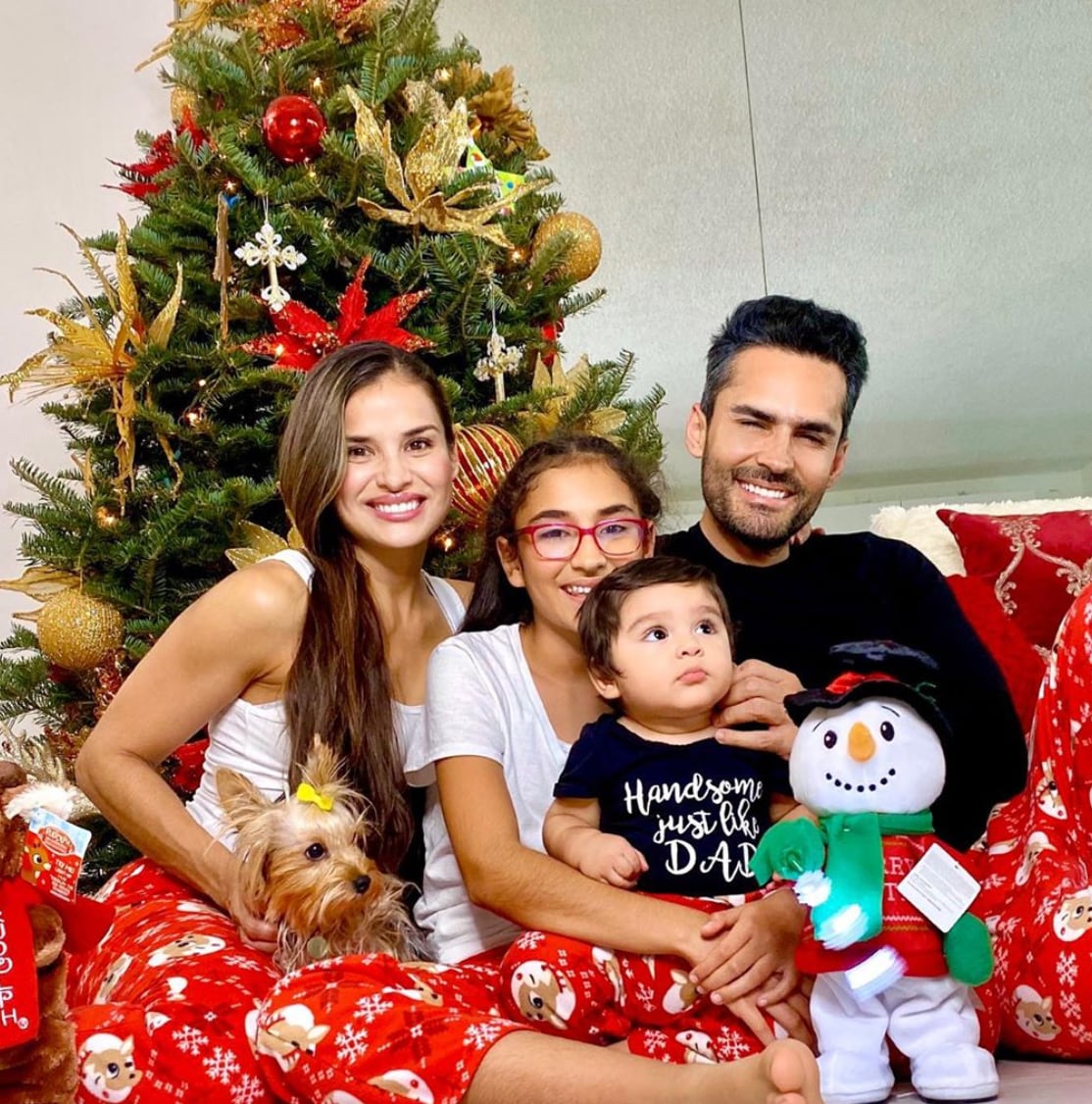 Fabián Ríos y su familia (Foto: Instagram)