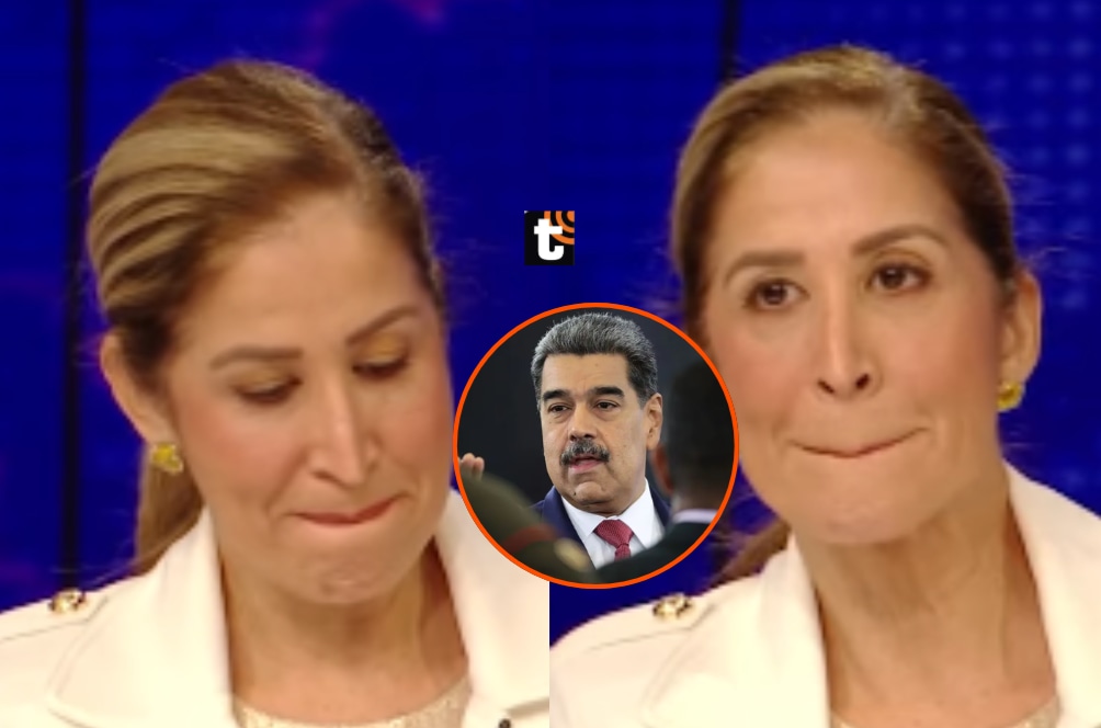 Periodista de Univision rompe en llanto al reportar la captura de Nicolás Maduro.