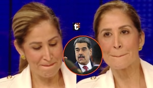 Periodista rompe en llanto al informar la captura de Nicolás Maduro EN VIVO: “El cuerpo me tiembla”