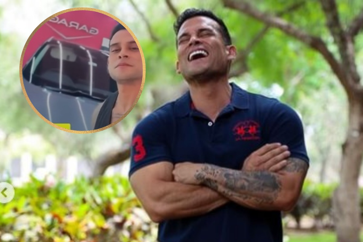 Christian Domínguez estrena nueva camioneta