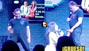 Tomás Angulo y su polémico show con ‘chistes sexuales’, Magaly TV lo expone: “Este po… va ser mío”, “Una chup…”
