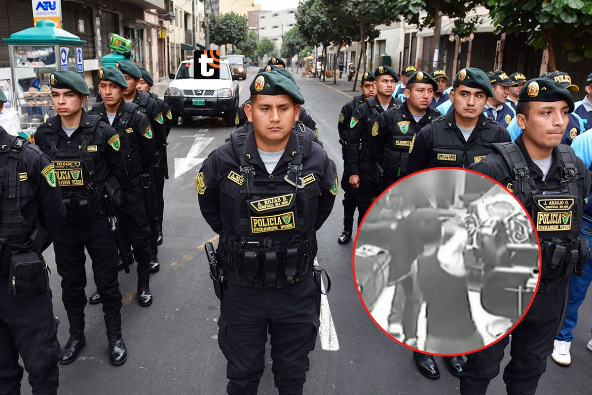 Policías en Perú necesitan leyes para enfrentar a delincuentes.