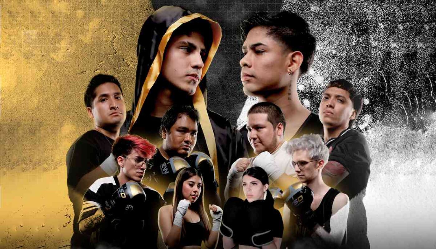 Streamers enfrentados en la Noche Dorada. (El Zein)