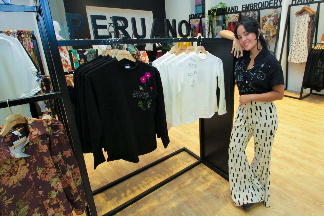 Las prendas son versátiles y se pueden hacer diversas combinaciones.
Foto: Alan Ramírez.