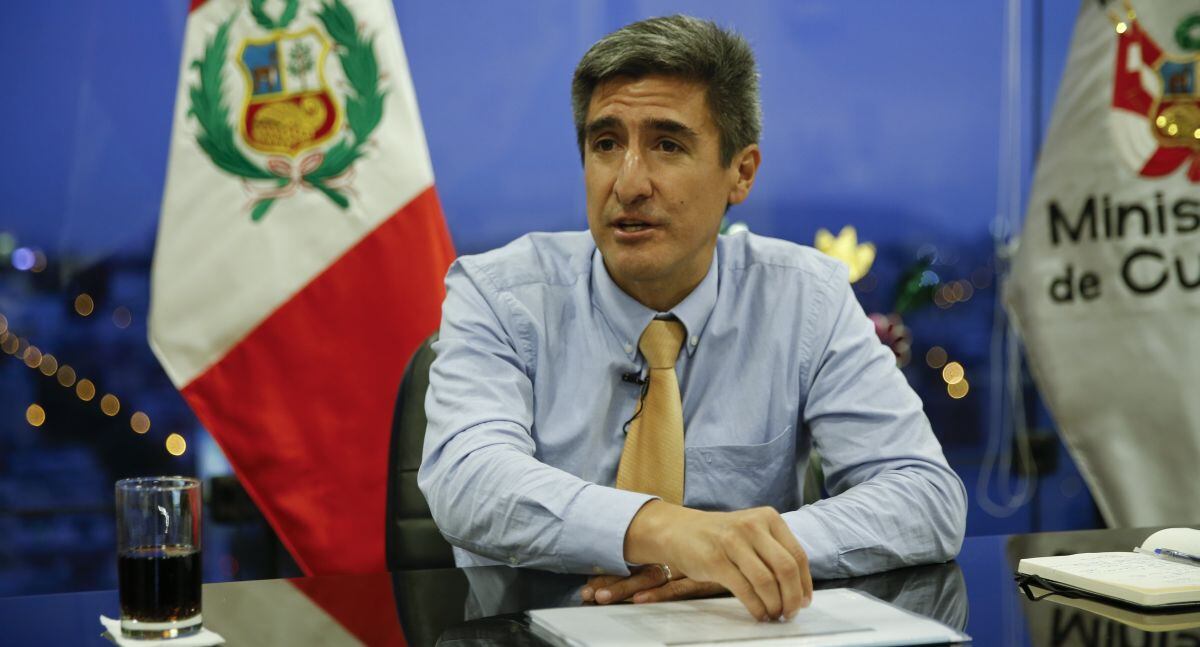 Alejandro Neyra ocupa por tercera vez el cargo de Ministro de Cultura. (Foto: Manuel Melgar/GEC)