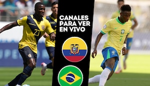 ¿Qué canal transmite Brasil vs. Ecuador por Eliminatorias 2026?